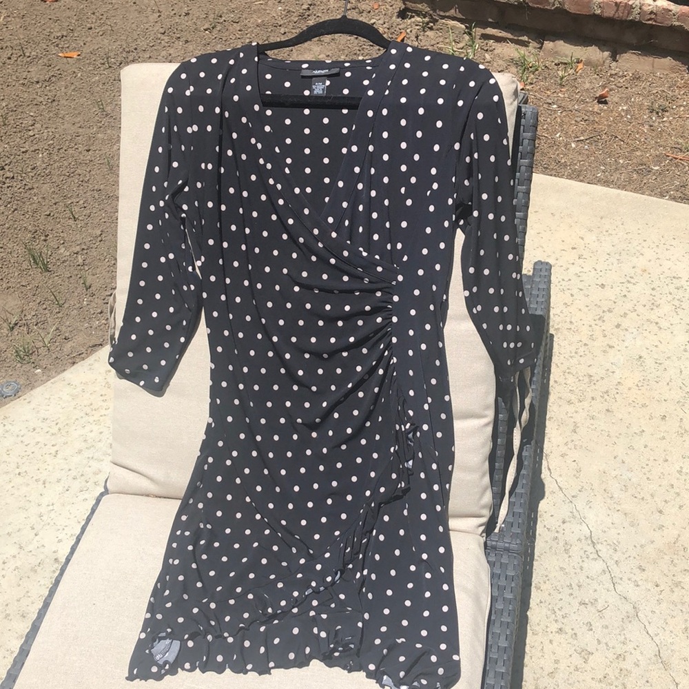 Alfani Faux Wrap dress Size P/M